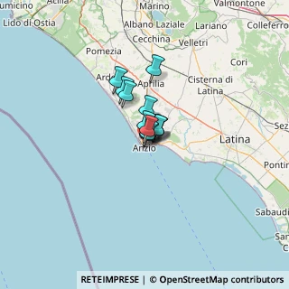 Mappa Via del Cavalcavia, 00042 Anzio RM, Italia (5.66333)
