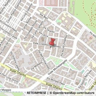 Mappa Via Matteo Luigi Guerrieri, 58, 71121 Foggia, Foggia (Puglia)
