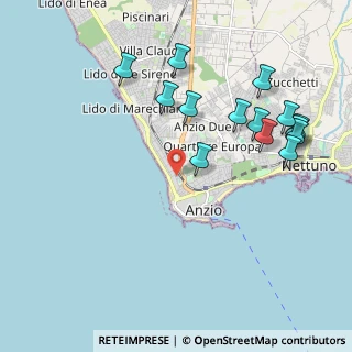 Mappa Via Ardea, 00042 Anzio RM, Italia (2.35143)