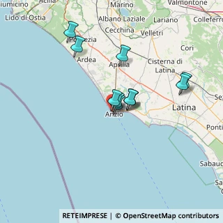 Mappa Via Ardea, 00042 Anzio RM, Italia (11.50909)
