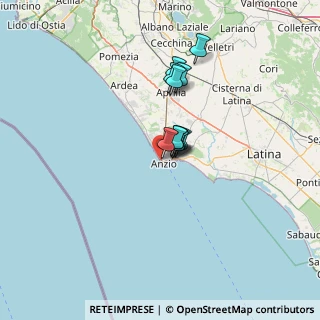 Mappa Via Ardea, 00042 Anzio RM, Italia (9.11818)