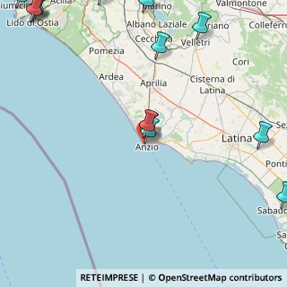 Mappa Via Ardea, 00042 Anzio RM, Italia (28.74929)