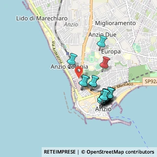 Mappa Via Ardea, 00042 Anzio RM, Italia (0.8885)