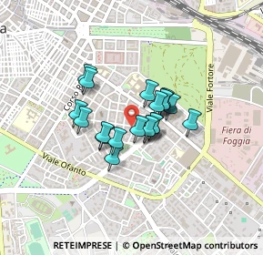 Mappa Via Nicola Zingarelli, 71121 Foggia FG, Italia (0.2845)