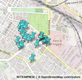 Mappa Via di Vittorio, 71100 Foggia FG, Italia (0.3785)