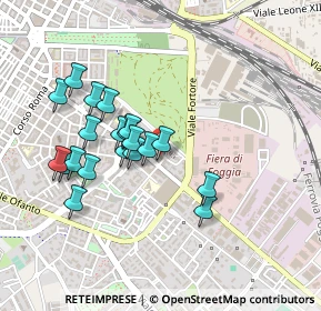 Mappa Via di Vittorio, 71100 Foggia FG, Italia (0.439)