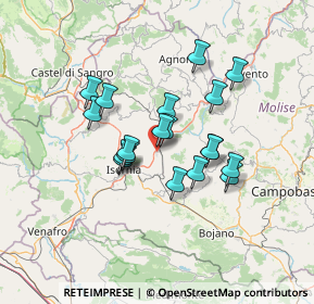 Mappa Sessano Del Molise, 86097 Sessano del Molise IS, Italia (11.44579)