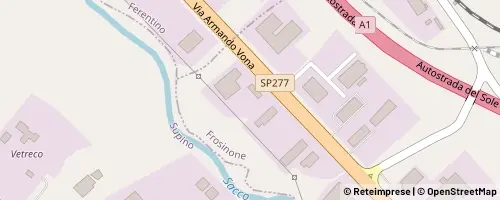 Mappa Frosinone