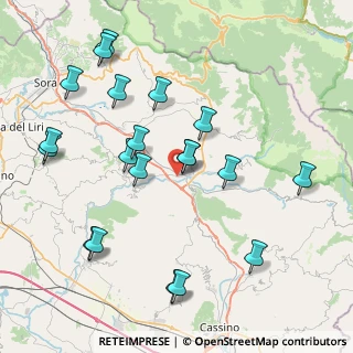 Mappa Atina, 03042 Atina FR, Italia (9.436)