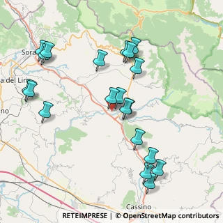 Mappa Atina, 03042 Atina FR, Italia (9.2945)