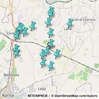 Mappa Via Astura, 00075 Lanuvio RM, Italia (2.3115)