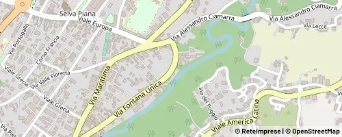 Mappa Frosinone