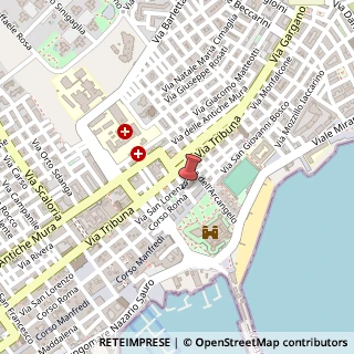 Mappa Via Torre dell'Astrologo, 13, 71043 Manfredonia, Foggia (Puglia)