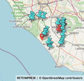 Mappa Via Levante, 00071 Torvaianica RM, Italia (13.763)