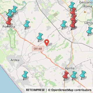 Mappa Via Cevedale, 04011 Aprilia LT, Italia (7.26444)