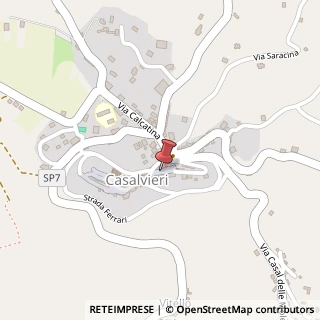 Mappa Piazza san rocco, 03034 Casalvieri, Frosinone (Lazio)