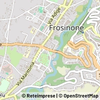 Hartă Frosinone