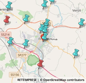 Mappa Piazzale De Matthaeis Giacomo, 03100 Frosinone FR, Italia (4.83933)