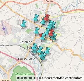 Mappa Piazzale De Matthaeis Giacomo, 03100 Frosinone FR, Italia (1.358)