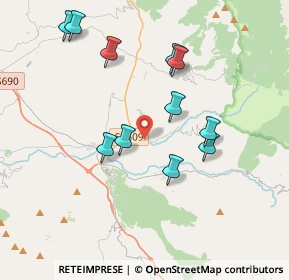 Mappa Via Rosanisco, 03042 Atina FR, Italia (3.90636)