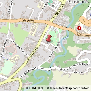 Mappa Via Milanesa, 8, 03100 Frosinone, Frosinone (Lazio)