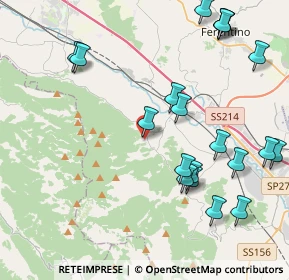 Mappa Piazza Libertà, 03017 Morolo FR, Italia (5.167)