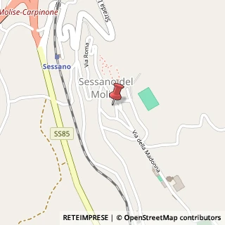 Mappa Via la Porta, 5, 86097 Sessano del Molise, Isernia (Molise)