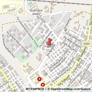 Mappa Via altamura saverio 23, 71100 Manfredonia, Foggia (Puglia)
