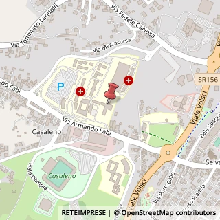 Mappa Via Armando Fabi, 5, 03100 Alatri, Frosinone (Lazio)