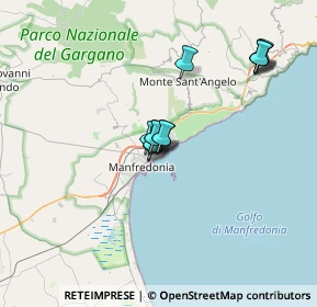 Mappa Via Alcide De Gasperi, 71040 Manfredonia FG, Italia (5.53)