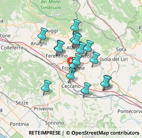 Mappa , 03100 Frosinone FR, Italia (10.93706)