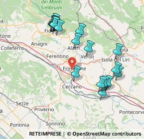 Mappa , 03100 Frosinone FR, Italia (17.3045)
