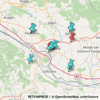 Mappa , 03100 Frosinone FR, Italia (7.09636)