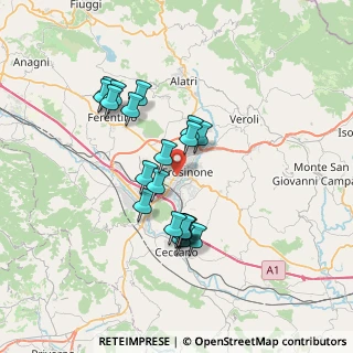 Mappa , 03100 Frosinone FR, Italia (6.622)