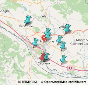 Mappa , 03100 Frosinone FR, Italia (6.83846)