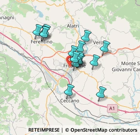 Mappa , 03100 Frosinone FR, Italia (5.41625)