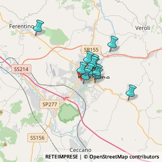 Mappa , 03100 Frosinone FR, Italia (2.365)