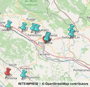 Mappa P.zza Caduti Via Fani, 03100 Frosinone FR, Italia (16.47727)