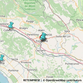 Mappa P.zza Caduti Via Fani, 03100 Frosinone FR, Italia (42.242)