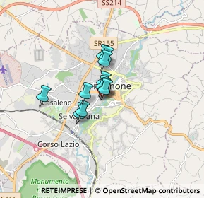 Mappa Via Piero Gobetti, 03100 Frosinone FR, Italia (0.93091)