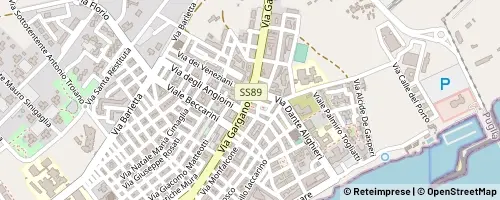 Mappa Manfredonia
