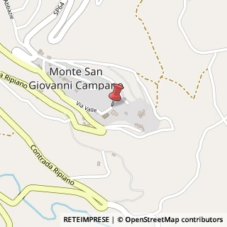 Mappa Piazza Guglielmo Marconi, 35, 03025 Monte San Giovanni Campano, Frosinone (Lazio)