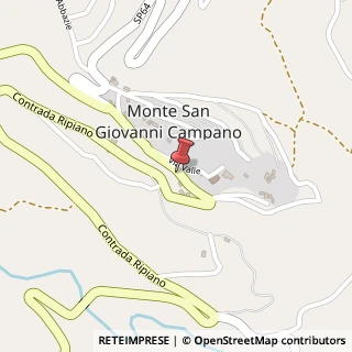 Mappa Via Araietta, 1, 03025 Monte San Giovanni Campano, Frosinone (Lazio)