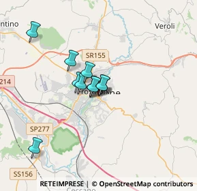 Mappa Piazza VI dicembre, 03100 Frosinone FR, Italia (2.34091)