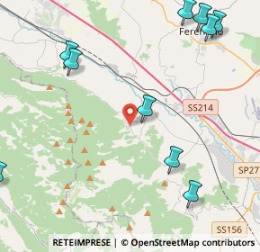 Mappa Via Morolense km 9, 03017 Morolo FR, Italia (6.35727)