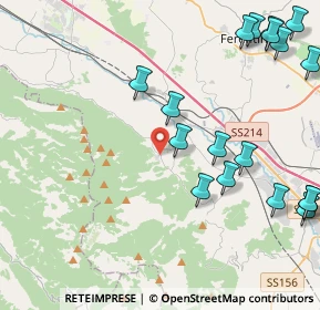 Mappa Via Morolense km 9, 03017 Morolo FR, Italia (6.151)