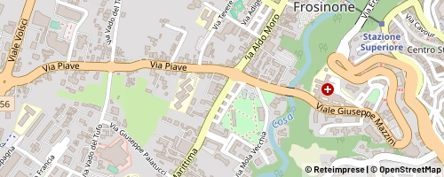 Mappa Frosinone