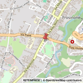 Mappa Via Marittima, 13, 03100 Frosinone, Frosinone (Lazio)