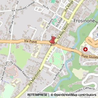 Mappa Via Marittima, 14, 03100 Frosinone, Frosinone (Lazio)