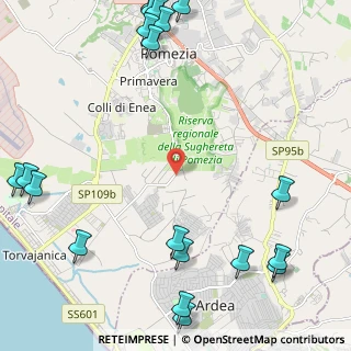 Mappa Via della Selva Piana, 00071 Pomezia RM, Italia (3.5795)